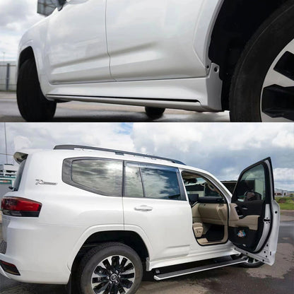 Automatic Electric Power Side Step Running Board for Toyota Land Cruiser LC200/LC300 With Side Skirt