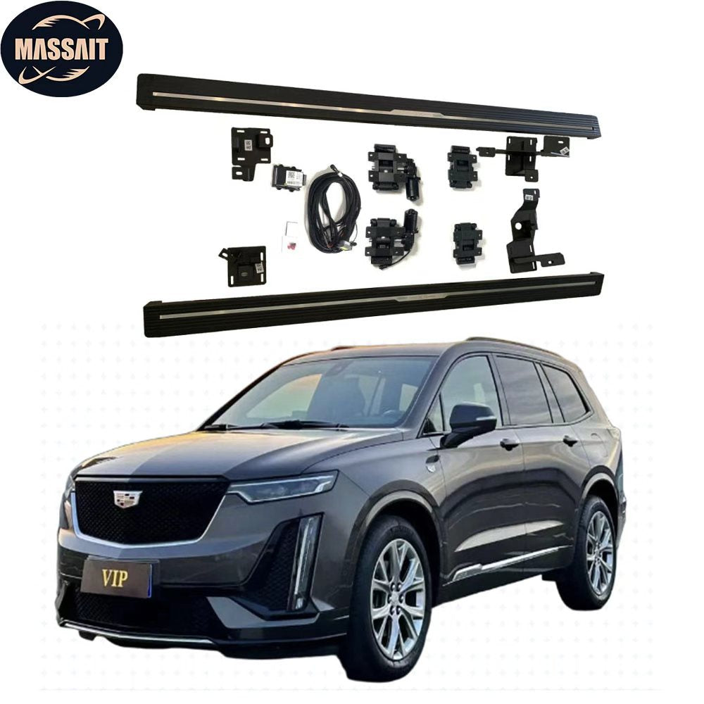 Drill-Free Installation Automatic Power Retractable Automatic Running Board Cadillac XT4/XT5/XT6 SUV Electric Side Pedal Step