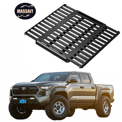 Car Roof Rack Aluminum Top Carrier Offroad Jeep Roof Rack Basket for Tacoma Lagauge Roof Rack Carrier Basket