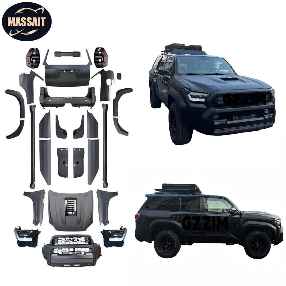 Auto Parts Upgrade Modified Full Body Kit lexus Style Front Rear Body Kit for TOYOTA 4runner Upgrade LX Style Factory Price