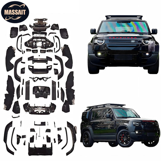Factory Hot Sale Full Set Upgrade Body Kit For Land Rover Defender 90/110/130  BodyKit with High Quality Polished Finish and Easy Installation