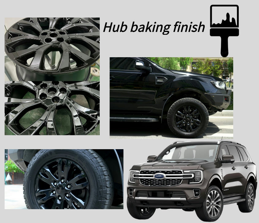 Custom Made Fully Forged Functional True Beadlock Bead Lock Forged Wheels for Ford Ranger