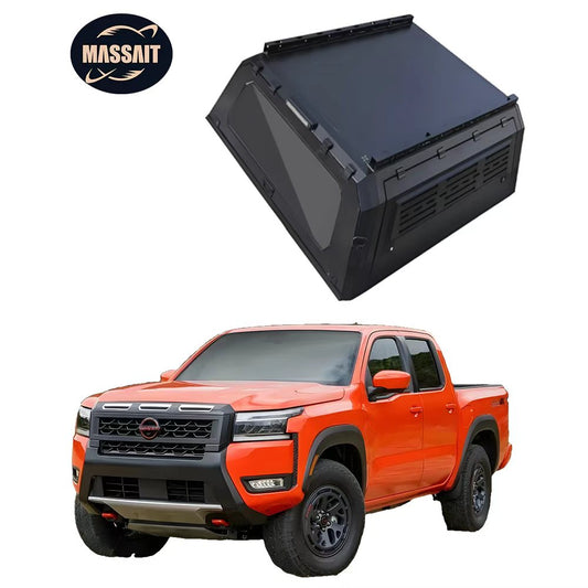 High Quality Aluminum Truck Top Camper Pick - up Canopy for  Nissan Navara NP300 Double Cab Hardtop