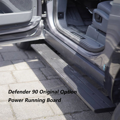 Replace Accessories Automatic Aluminum Power Running Board for Land Rover Defender Electric Side Step 4 Door 2 Door