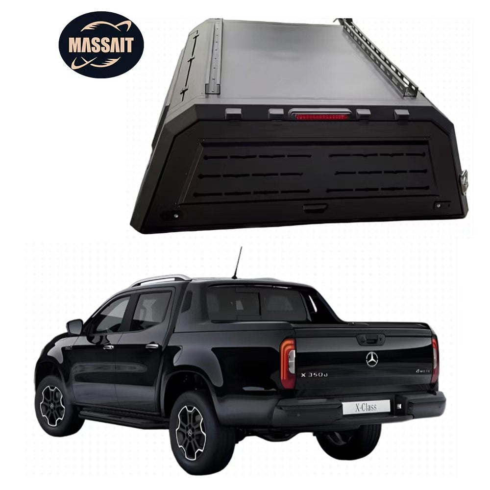 Factory-direct 4x4 Offroad Accessories Customization Waterproof Hardtop Canopy Pickup Truck Topper for Mercedes-Benz X Class