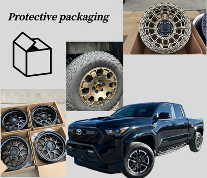 Forged Wheels High Load Capacity Custom Bronze Rims for Toyota Tacoma