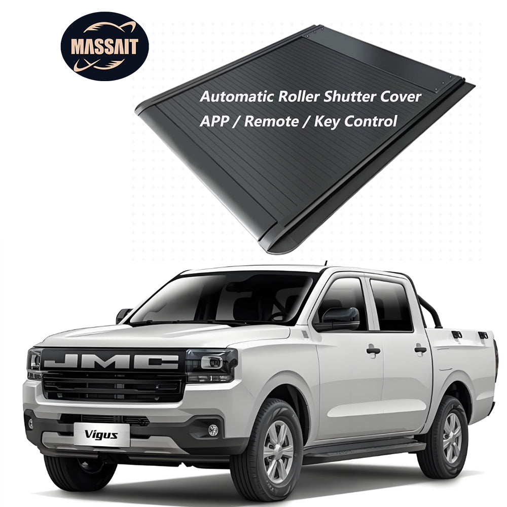 JMC Vigus Electric Manual Aluminum Roll-N-Lock Retractable Cover Ranger Model Anti-Pressure Waterproof Aluminum Alloy